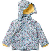 Tchibo - Kinder-Regenjacke - Baby - Gr. 86/92 - hellblau/geblümt von Tchibo