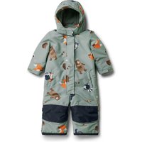 Tchibo - Kinder-Schneeanzug - Baby - Gr. 74/80 - dunkelblau/print von Tchibo