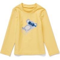 Tchibo - Kinder-Shirt mit UV-Schutzfaktor 80 - Baby - Gr. 86/92 - gelb/print von Tchibo