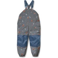 Tchibo - Kinder-Thermo-Regenhose mit reflektierenden Designelementen - Baby - Gr. 74/80 - silber/print von Tchibo