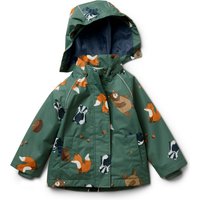Tchibo - Kinder-Thermo-Regenjacke - Baby - Gr. 74/80 - dunkelblau/print von Tchibo