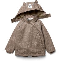 Tchibo - Kinder-Thermo-Regenjacke - Baby - Gr. 74/80 - hellbraun/print von Tchibo