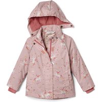 Tchibo - Kinder-Thermo-Regenjacke - Baby - Gr. 74/80 - rosa/print von Tchibo