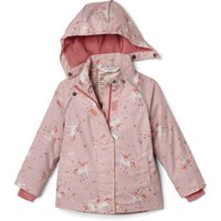 Tchibo - Kinder-Thermo-Regenjacke - Baby - Gr. 86/92 - rosa/print von Tchibo