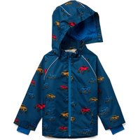 Tchibo - Kinder-Thermo-Regenjacke mit Fleecefutter - Baby - Gr. 86/92 - dunkelblau von Tchibo