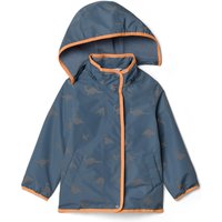 Tchibo - Kinder-Thermo-Regenjacke mit reflektierenden Elementen - Baby - Gr. 86/92 - silber/print von Tchibo