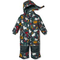 Tchibo - Kleinkind-Schneeanzug - Baby - Gr. 74/80 - blau/print von Tchibo