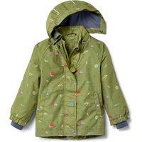 Tchibo - Kleinkinder-Regenjacke - Baby - Gr. 74/80 - olivgrün/print von Tchibo