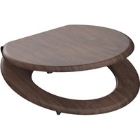 Tchibo - MDF WC-Sitz Dark Wood - dunkelbraun von Tchibo
