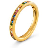 Tchibo - Ring Memory Multicolor - Damen - Gr. 18 - gold von Tchibo