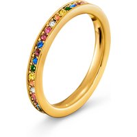 Tchibo - Ring Memory Multicolor - Damen - Gr. 18 - gold von Tchibo