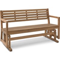 Tchibo - Schaukel-Gartenbank - 150x73x87,5cm - braun - Akazienholz / Stahl / Polypropylen von Tchibo