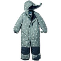 Tchibo - Schneeanzug aus recyceltem Material - Baby - Gr. 74/80 - graublau/print von Tchibo
