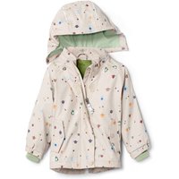 Tchibo - Thermo-Regenjacke »Friesennerz« - Baby - Gr. 74/80 - beige/print von Tchibo