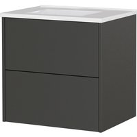 Tchibo - Waschtisch »Bodera« inkl Becken - 61x46x61cm - grau - von Tchibo