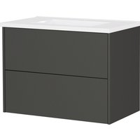 Tchibo - Waschtisch »Bodera« inkl Becken - 81x46x61cm - grau - von Tchibo