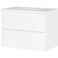 Tchibo - Waschtisch »Bodera« inkl Becken - 81x46x61cm - weiß - von Tchibo