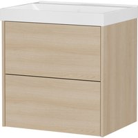 Tchibo - Waschtisch »Bodera« mit Becken - 61x46x65cm - braun - Holz von Tchibo
