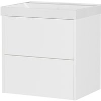 Tchibo - Waschtisch »Bodera« mit Becken - 61x46x65cm - weiß - Holz von Tchibo