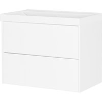 Tchibo - Waschtisch »Bodera« mit Becken - 81x46x65cm - weiß - Holz von Tchibo