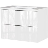 Tchibo - Waschtisch »Celano« inkl. Becken - 81x46x61cm - chrom - von Tchibo