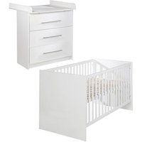 roba Kinderzimmer-Set »Maren« mit schmaler Wickelkommode - 88,5x75x98,5cm - weiß - Holz / Metall roba Kinderzimmer-Set »Maren« mit schmaler Wickelkommode - 88,5x75x98,5cm - weiß - Holz / Metall von roba