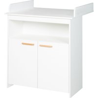 roba Wickelkommode »Anton« - 88x75x97,5cm - weiß - Holz / Buchenholz von roba