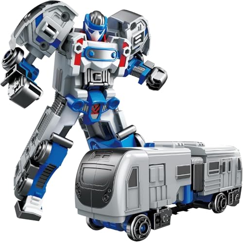 Tcvents Transforming Figur Spielzeug, Deformation Roboter Spielzeug Car, Action Figuren für Jungen im Alter von 3 bis 7 Jahren, Umformbares Spielzeugauto, Reibungstrieb-Spielzeugauto-Roboter, Blau Tcvents Transforming Figur Spielzeug, Deformation Roboter Spielzeug Car, Action Figuren für Jungen im Alter von 3 bis 7 Jahren, Umformbares Spielzeugauto, Reibungstrieb-Spielzeugauto-Roboter, Blau von Tcvents