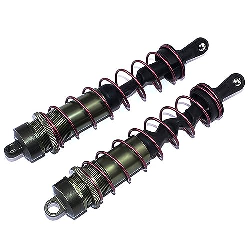 Tdkjfoutr 1 Paar 1/8 Ferngesteuerte Auto-Modellauto-Stoßdämpfer, Ferngesteuerte Auto-Stoßdämpfer, Rallye-Ferngesteuerte Auto-Stoßdämpfer von Tdkjfoutr