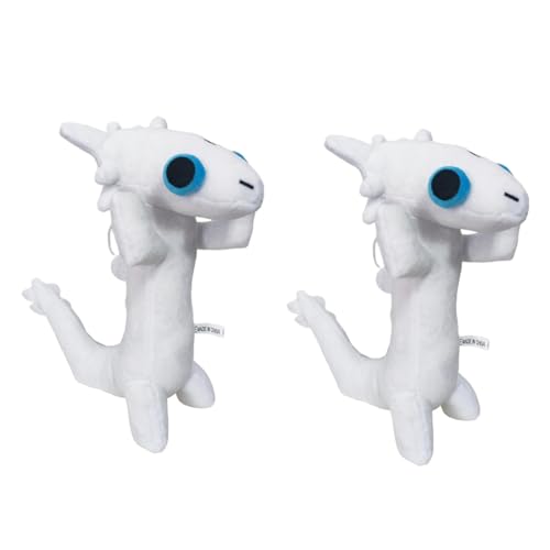 Tdkjfoutr 2PCS Toothless Dancing Meme Plüschtier Tanzender Drache Gefüllte Weiche Tiere Plüschtiere 25cm Puppe Anime Spielzimmer Kissen Langlebig Hohe Qualität,B von Tdkjfoutr