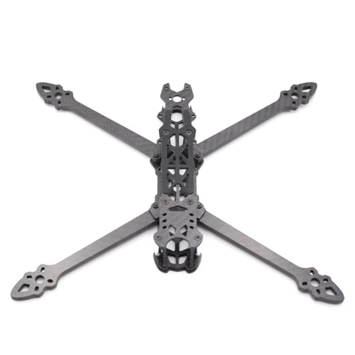 Tdkjfoutr 7-FPV-Rennrahmen-Kit Kohlefaser-Rack-Ersatzteile von Tdkjfoutr