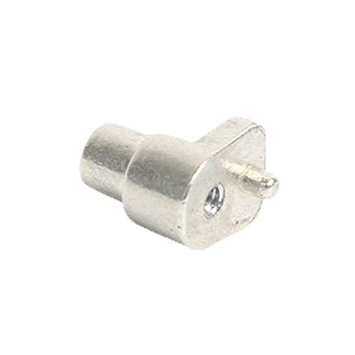 Tdkjfoutr D12 Metall Lenk ZubehöR Lenk Block Verbessert Teile für D12 1/10 RC Drift Auto, Silber von Tdkjfoutr