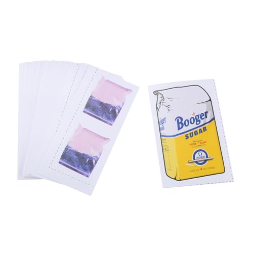 Tdkjfoutr Little Blow Baggies Streichaufkleber, Tütchen Gefüllt mit Popelzucker, Popelzuckeraufkleber, 50+1 von Tdkjfoutr