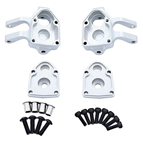 Tdkjfoutr Metall-Portalachsen-Achsschenkel-PortalgehäUseabdeckung für Axial UTB18 Capra 1/18 RC Crawler Car Upgrades Parts,2 von Tdkjfoutr