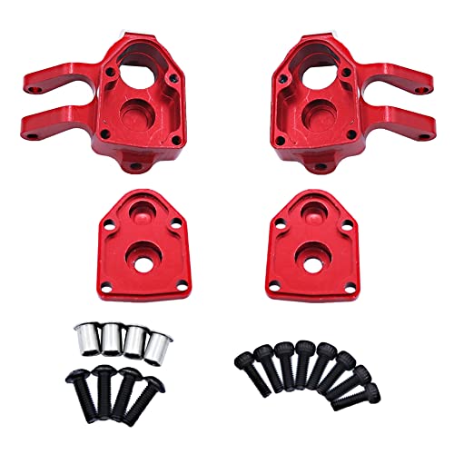 Tdkjfoutr Metall-Portalachsen-Achsschenkel-PortalgehäUseabdeckung für Axial UTB18 Capra 1/18 RC Crawler Car Upgrades Parts,4 von Tdkjfoutr