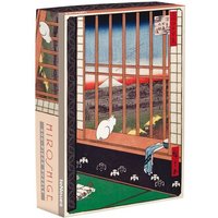 Ricefields by Hiroshige 500-Teile Puzzle von TeNeues Buch