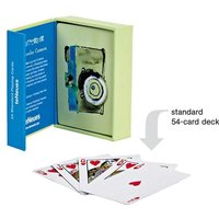 Teneues - Playing Cards: Watercolor Camera, 54 Cards, Embossed Full Color, Beautiful Green and Blue Watercolor, Magnet Enclosure Box Teneues - Playing Cards: Watercolor Camera, 54 Cards, Embossed Full Color, Beautiful Green and Blue Watercolor, Magnet Enclosure Box von TeNeues Verlag