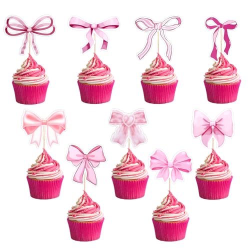 36 Stück Cupcake Deko Rosa Schleife Topper Tortendeko Muffin Deko Geburtstag Schleifen Kuchendeko für Torte Hochzeit Jubiläum Thema Dusche Party Dekorationen Lieferungen 36 Stück Cupcake Deko Rosa Schleife Topper Tortendeko Muffin Deko Geburtstag Schleifen Kuchendeko für Torte Hochzeit Jubiläum Thema Dusche Party Dekorationen Lieferungen von Teaaha