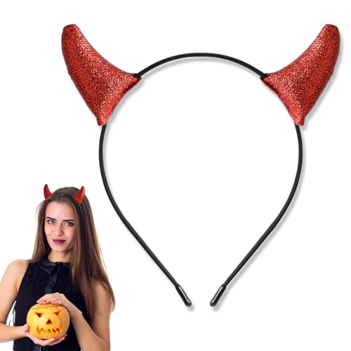 Teaaha Teufelshörner, teufel hörner Teufelshörner Haarreif rot Vampir Teufelsohren Devil Ears Haarreifen Kopfbedeckung Teufel Hölle fur Mottoparty, Karneval, Halloween Teaaha Teufelshörner, teufel hörner Teufelshörner Haarreif rot Vampir Teufelsohren Devil Ears Haarreifen Kopfbedeckung Teufel Hölle fur Mottoparty, Karneval, Halloween von Teaaha
