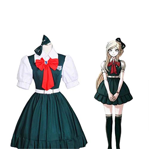 Teakpeak Anime Cosplay Schuluniform, Anime Danganronpa Cosplay Costume Sonia Nevermind Cosplay Dress JK Uniform - L von Teakpeak