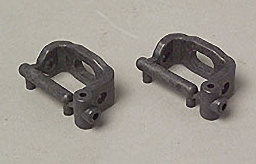 FT Front Block Carriers 0 deg., graphite von Team Associated