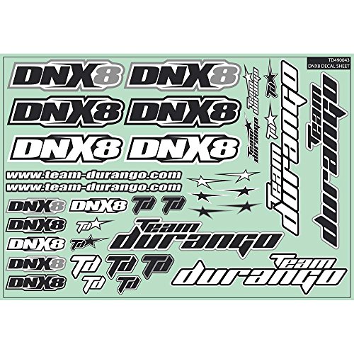 DNX8 Decal Sheet von Team Durango