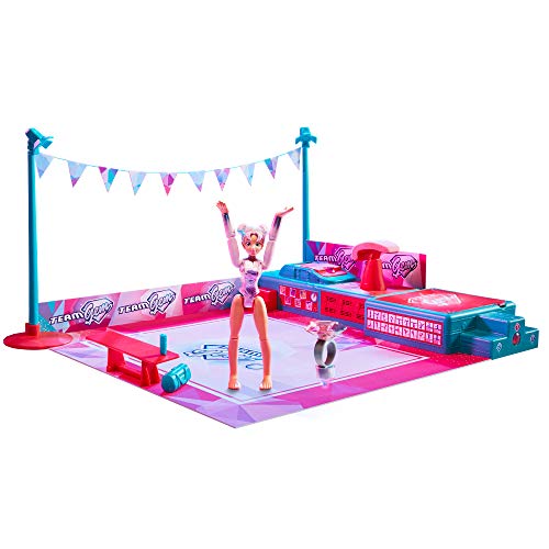 Team Gem 608OVA Gemazing Gymnastik mit Magic Balance Gymnastikpuppe-Luna, Silber Team Gem 608OVA Gemazing Gymnastik mit Magic Balance Gymnastikpuppe-Luna, Silber von Team Gem