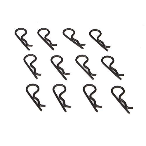 Team Losi Racing Body Clips, Black (12): 22/22-4 von Team Losi Racing