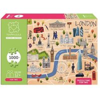 TEAMPUZZLE – London – 1000 Teile – Erwachsenenpuzzle für zwei Personen TEAMPUZZLE – London – 1000 Teile – Erwachsenenpuzzle für zwei Personen von book 'n' app - pApplishing house GmbH