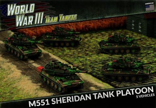 Team Yankee: United States: M551 Sheridan Platoon von Team Yankee
