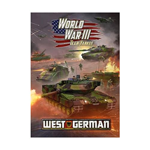 World War III: West German: (WWIII 88p A4 HB) von Flames of War