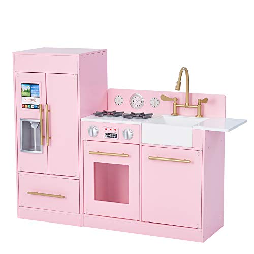 Rosa Kinderküche Spielküche Kinderspielküche Holzküche Teamson Kids TD-12302P Rosa Kinderküche Spielküche Kinderspielküche Holzküche Teamson Kids TD-12302P von Teamson Kids