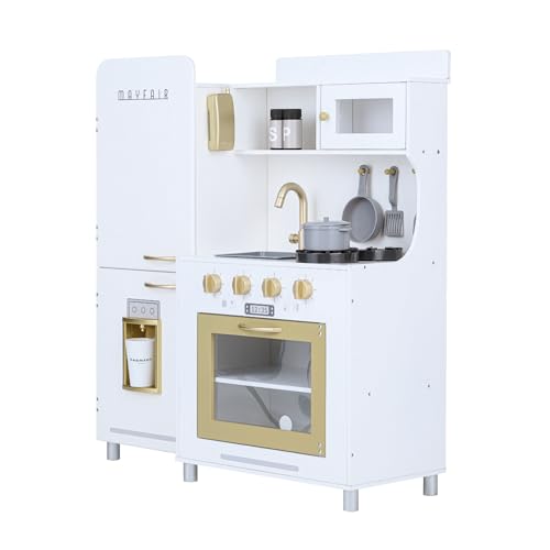 Teamson Kids Mayfair Kinder Holz Spielküche & 11 Zubehör Weiß TD-13302D Teamson Kids Mayfair Kinder Holz Spielküche & 11 Zubehör Weiß TD-13302D von Teamson Kids