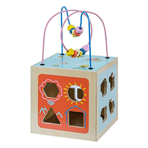 Teamson Kids Vorschulspiellabor 4-in-1-Aktivitätsstation Aus Holz Mehrfarben PS-T0006 von Teamson Kids